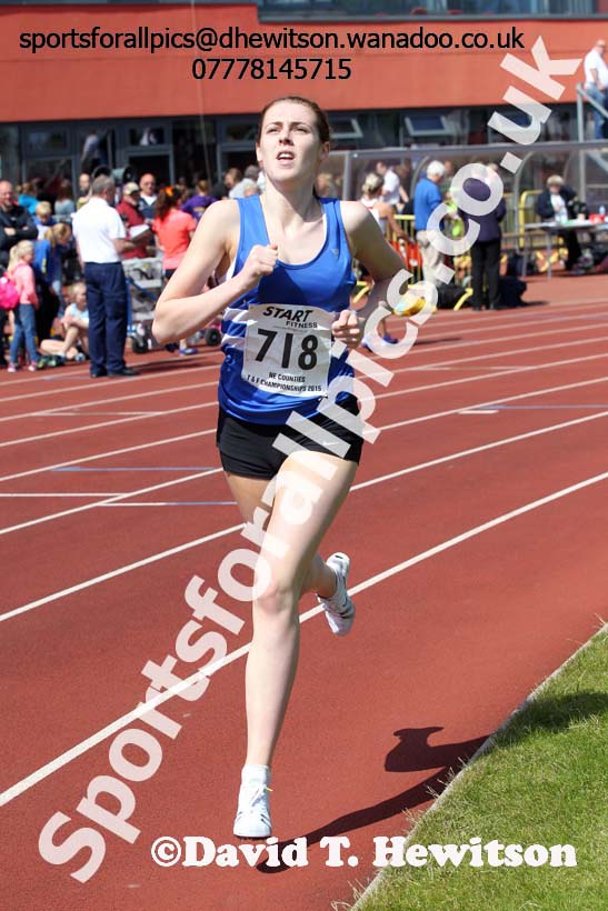 Womens under-20s, North East Track and Field Champs., Gateshead. Photo: David T. Hewitson/Sports for All Pics